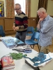 Phil Cooper shows some maquettes