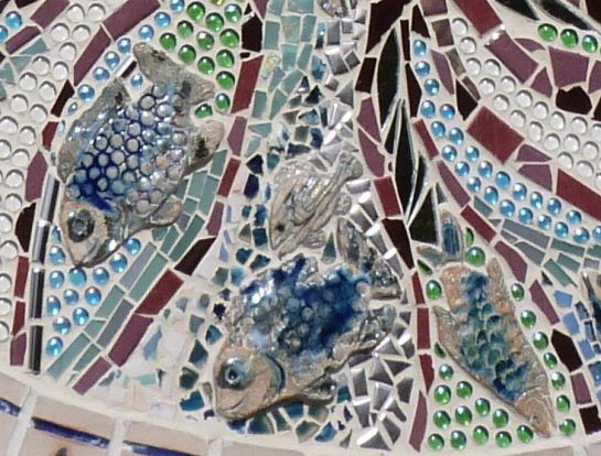 Tree of life mosaic detail 2